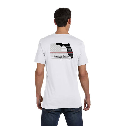 KCRanch Red Line Patriotic Tee